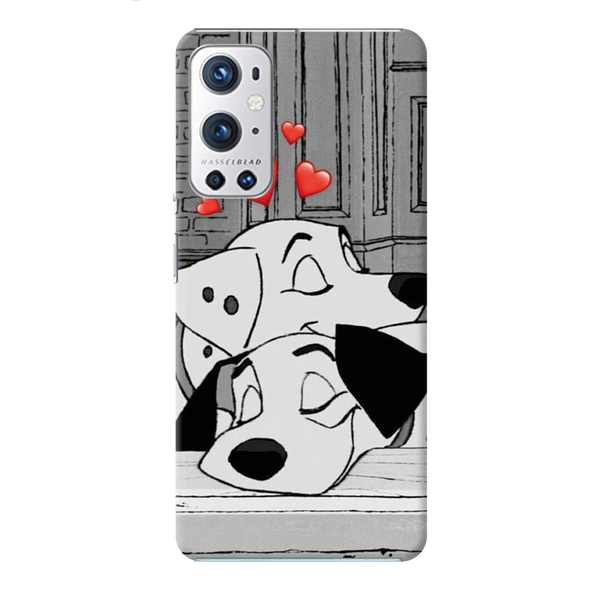 Dogs Love Printed Slim Cases and Cover for OnePlus 9R