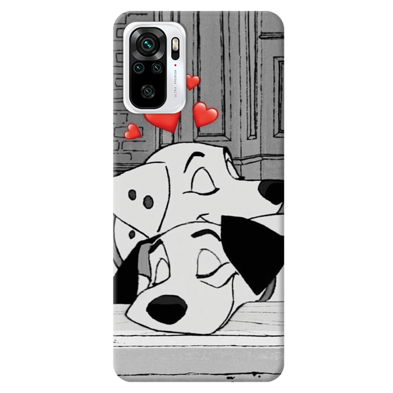 Dogs Love Printed Slim Cases and Cover for Redmi Note 10