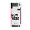 New York ticket Printed Slim Cases and Cover for Galaxy A30S