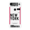 New York ticket Printed Slim Cases and Cover for Pixel 3