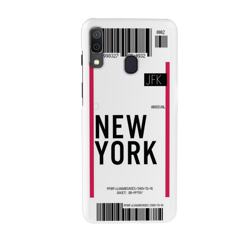 New York ticket Printed Slim Cases and Cover for Galaxy A30