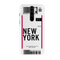 New York ticket Printed Slim Cases and Cover for Redmi Note 8 Pro