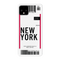 New York ticket Printed Slim Cases and Cover for Pixel 4