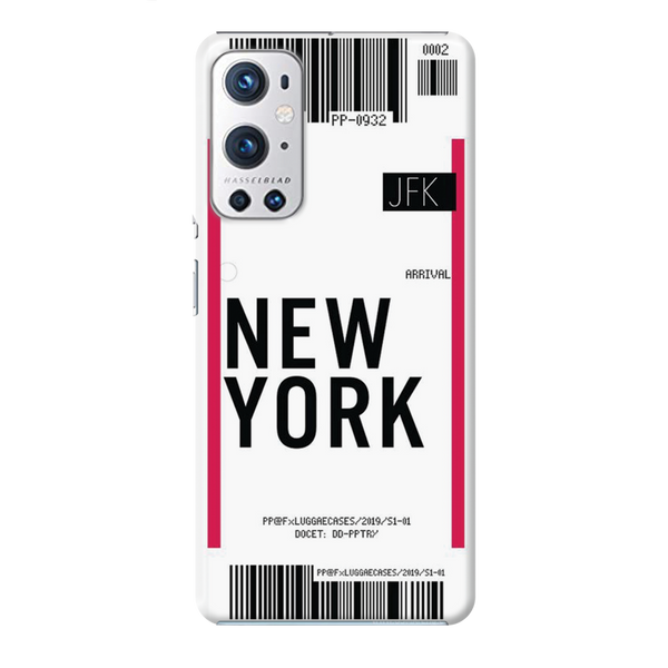 New York ticket Printed Slim Cases and Cover for OnePlus 9R