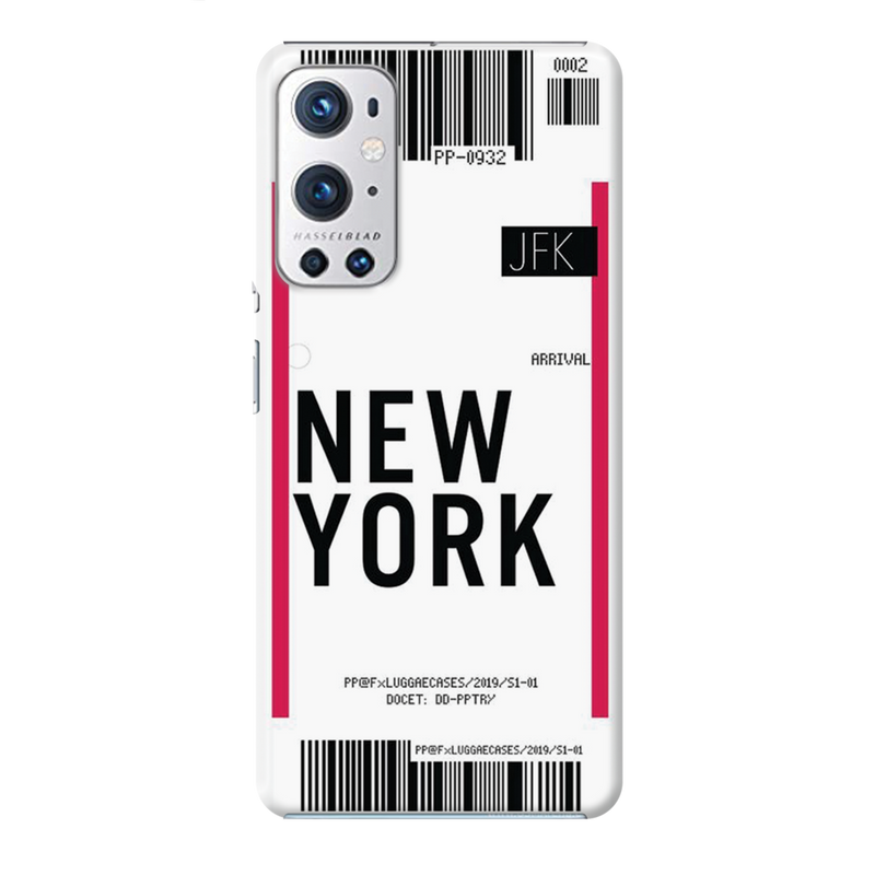 New York ticket Printed Slim Cases and Cover for OnePlus 9R