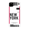 New York ticket Printed Slim Cases and Cover for Pixel 4A