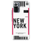 New York ticket Printed Slim Cases and Cover for Redmi Note 10 Pro