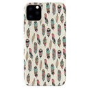 Feather pattern Printed Slim Cases and Cover for iPhone 11 Pro