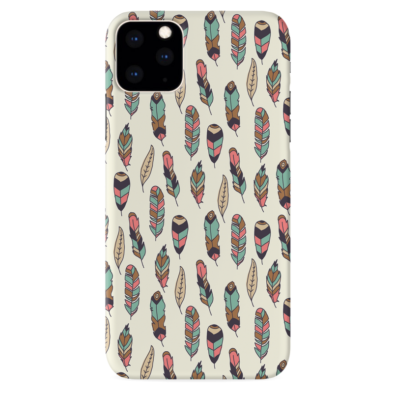 Feather pattern Printed Slim Cases and Cover for iPhone 11 Pro