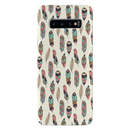 Feather pattern Printed Slim Cases and Cover for Galaxy S10