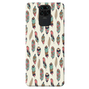 Feather pattern Printed Slim Cases and Cover for Redmi Note 9
