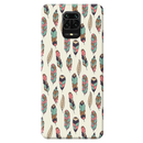 Feather pattern Printed Slim Cases and Cover for Redmi Note 9 Pro Max