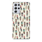 Feather pattern Printed Slim Cases and Cover for Galaxy S21 Ultra