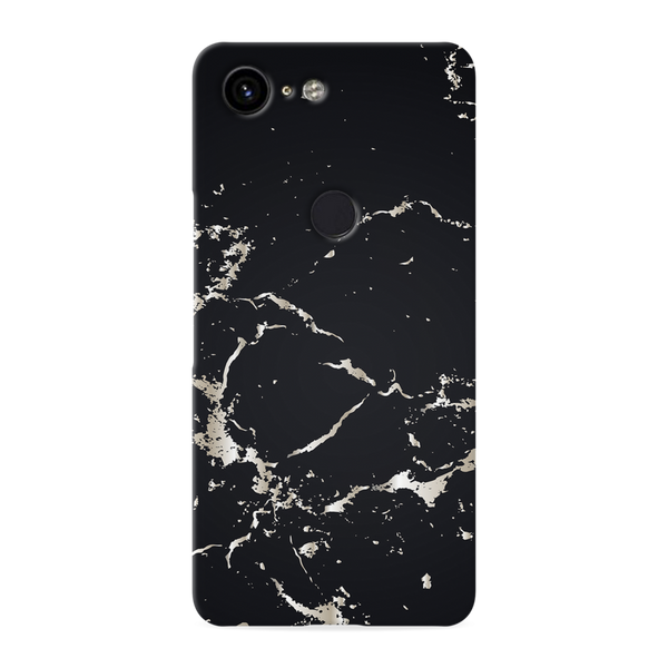 Dark Marble Printed Slim Cases and Cover for Pixel 3