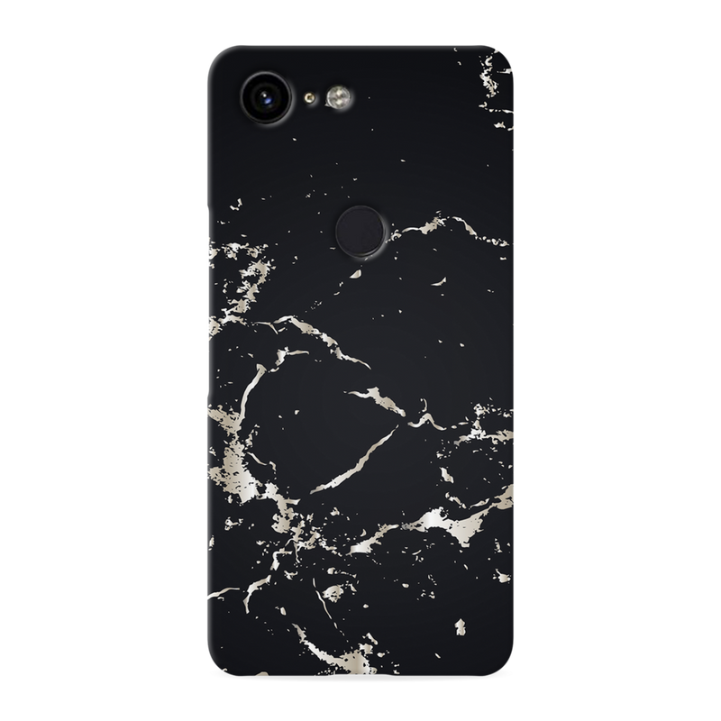 Dark Marble Printed Slim Cases and Cover for Pixel 3