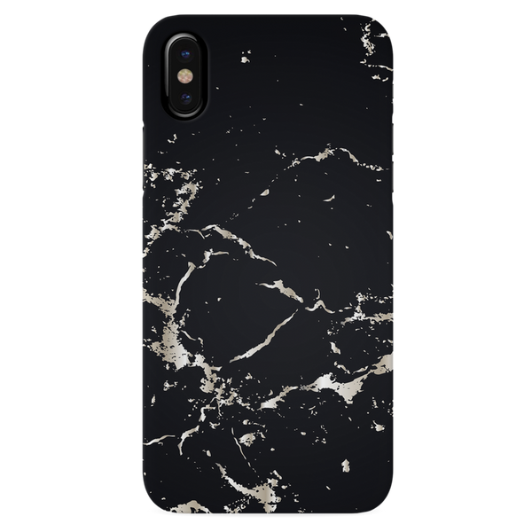 Dark Marble Printed Slim Cases and Cover for iPhone XS