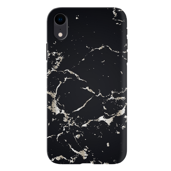 Dark Marble Printed Slim Cases and Cover for iPhone XR