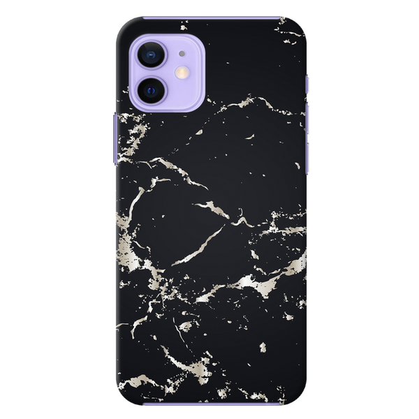 Dark Marble Printed Slim Cases and Cover for iPhone 12 Mini