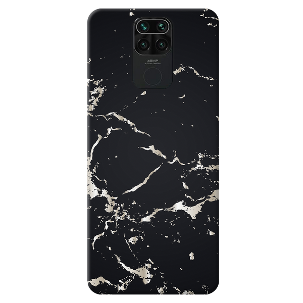 Dark Marble Printed Slim Cases and Cover for Redmi Note 9