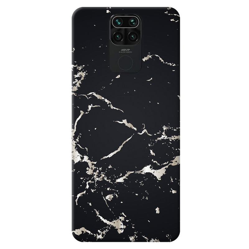 Dark Marble Printed Slim Cases and Cover for Redmi Note 9