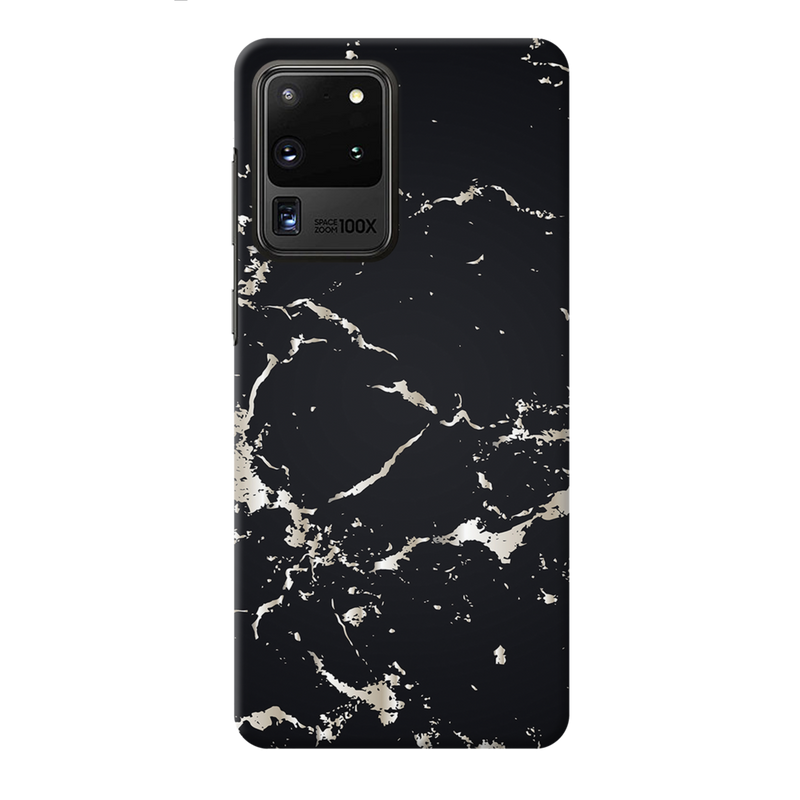 Dark Marble Printed Slim Cases and Cover for Galaxy S20 Ultra
