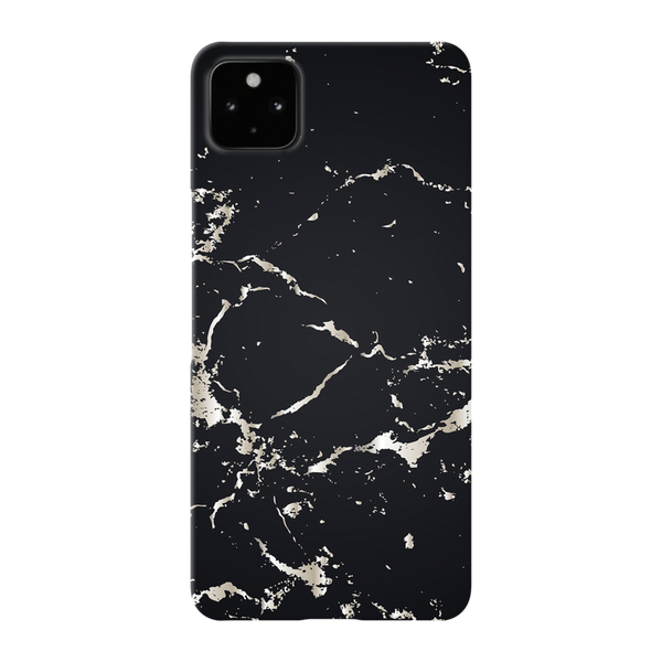 Dark Marble Printed Slim Cases and Cover for Pixel 4A