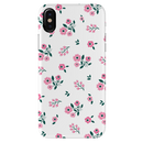 Pink florals Printed Slim Cases and Cover for iPhone X