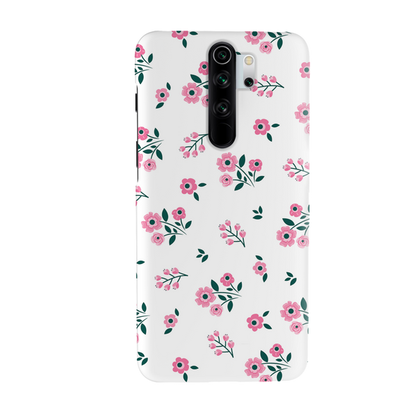 Pink florals Printed Slim Cases and Cover for Redmi Note 8 Pro