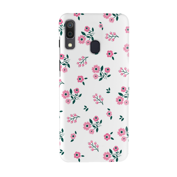 Pink florals Printed Slim Cases and Cover for Galaxy A30