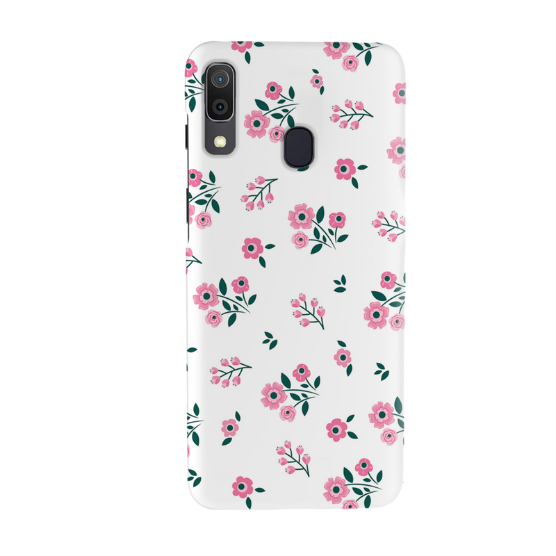 Pink florals Printed Slim Cases and Cover for Galaxy A30