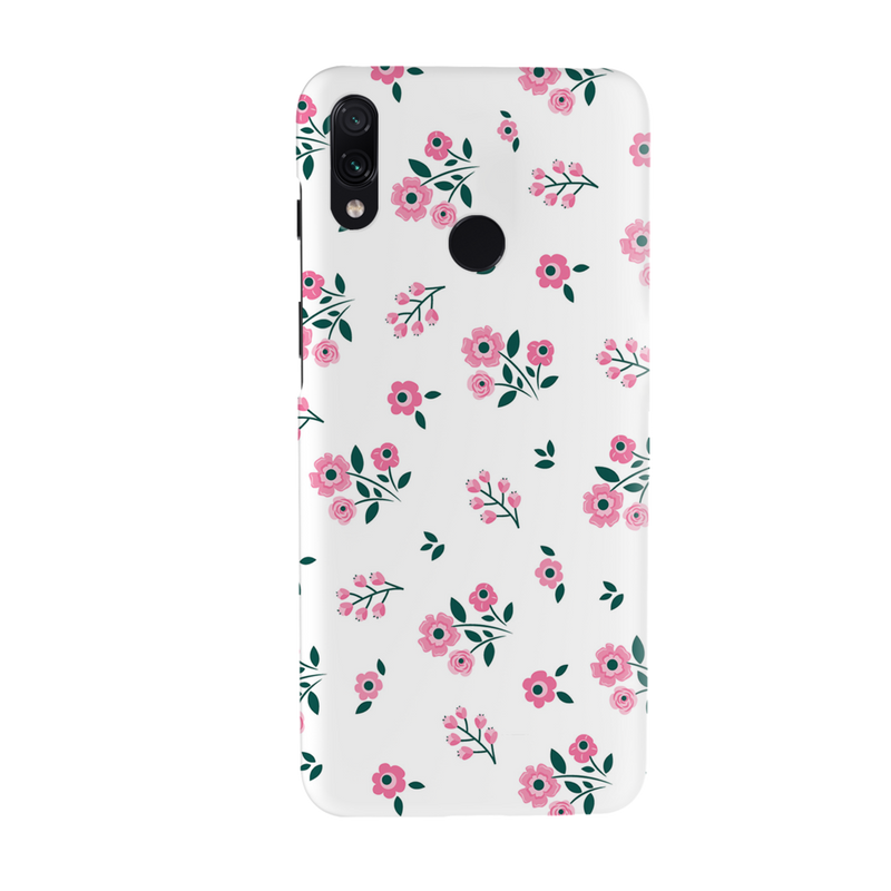 Pink florals Printed Slim Cases and Cover for Redmi Note 7 Pro