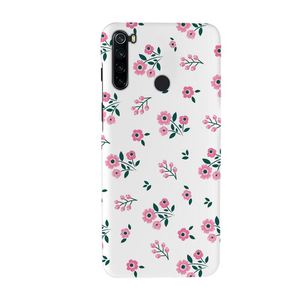 Pink florals Printed Slim Cases and Cover for Redmi Note 8