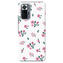 Pink florals Printed Slim Cases and Cover for Redmi Note 10 Pro