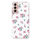 Pink florals Printed Slim Cases and Cover for Galaxy S21 Plus
