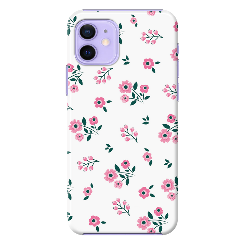 Pink florals Printed Slim Cases and Cover for iPhone 12 Mini