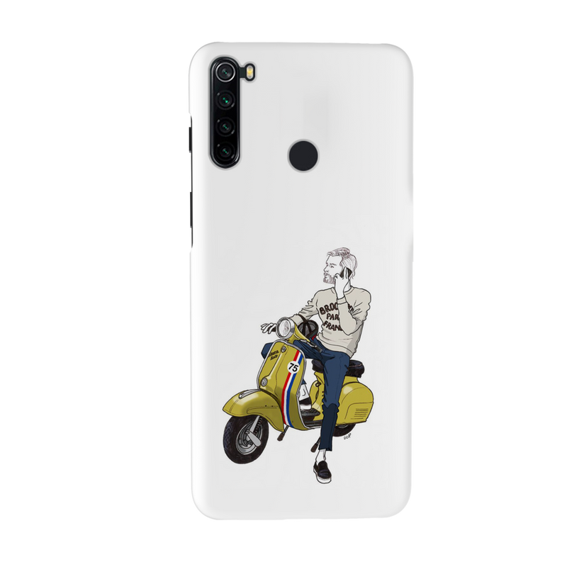 Scooter 75 Printed Slim Cases and Cover for Redmi Note 8