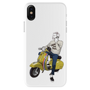 Scooter 75 Printed Slim Cases and Cover for iPhone X