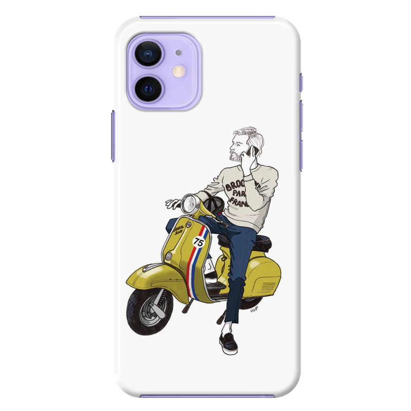 Scooter 75 Printed Slim Cases and Cover for iPhone 12