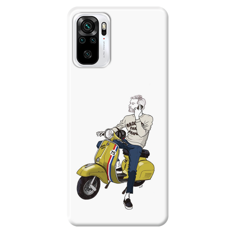 Scooter 75 Printed Slim Cases and Cover for Redmi Note 10