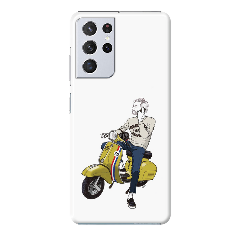 Scooter 75 Printed Slim Cases and Cover for Galaxy S21 Ultra
