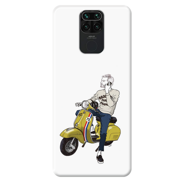 Scooter 75 Printed Slim Cases and Cover for Redmi Note 9