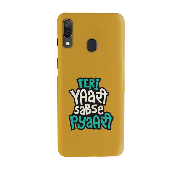 Teri Yari sabse pyari Printed Slim Cases and Cover for Galaxy A30