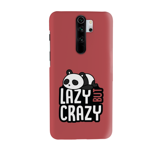 Lazy but crazy Printed Slim Cases and Cover for Redmi Note 8 Pro
