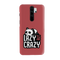Lazy but crazy Printed Slim Cases and Cover for Redmi Note 8 Pro