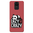 Lazy but crazy Printed Slim Cases and Cover for Redmi Note 9