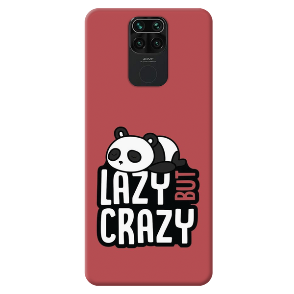 Lazy but crazy Printed Slim Cases and Cover for Redmi Note 9