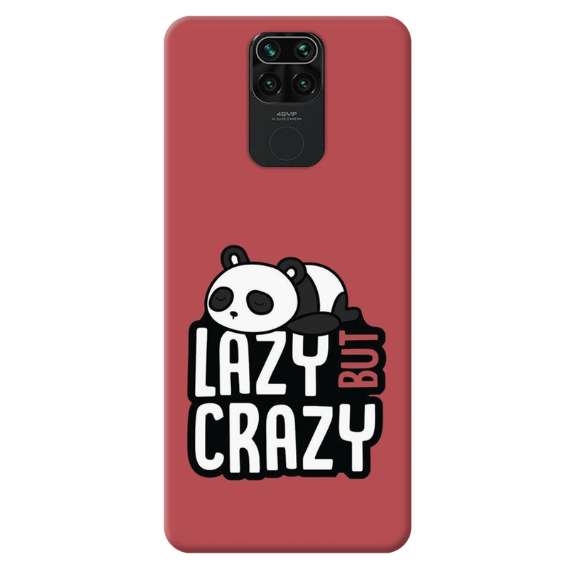 Lazy but crazy Printed Slim Cases and Cover for Redmi Note 9