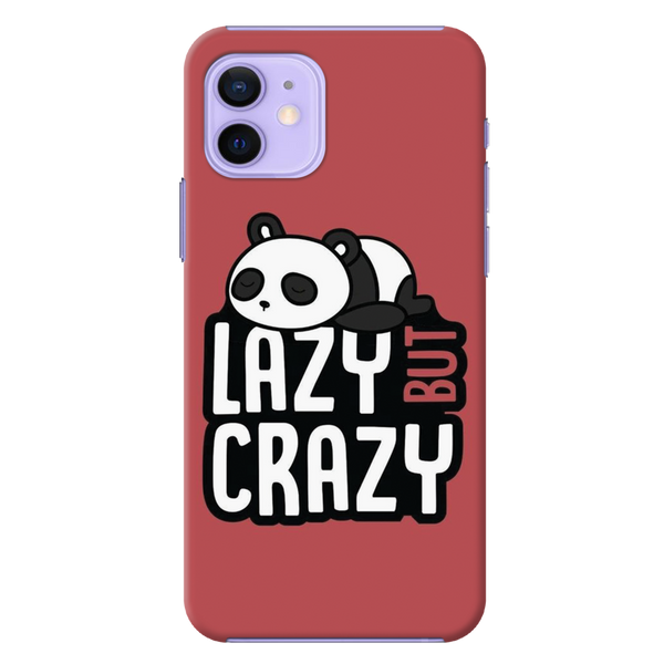 Lazy but crazy Printed Slim Cases and Cover for iPhone 12 Mini
