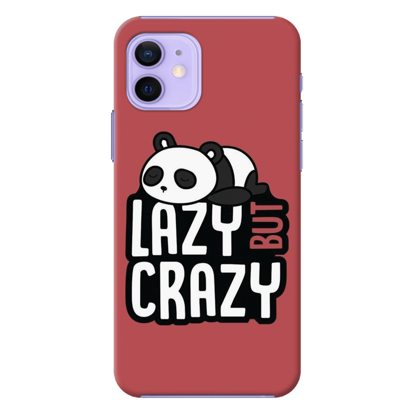 Lazy but crazy Printed Slim Cases and Cover for iPhone 12 Mini