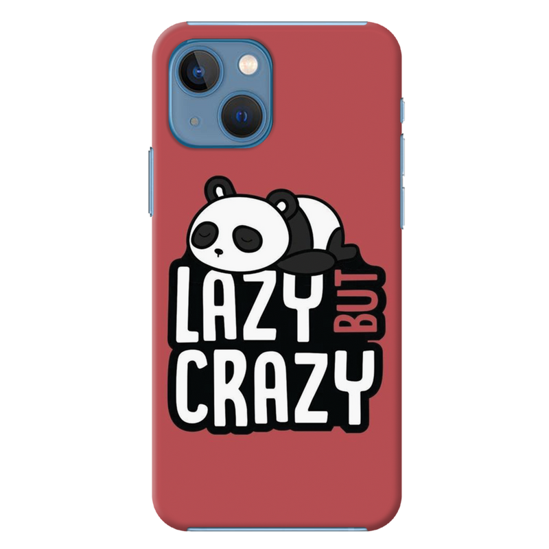 Lazy but crazy Printed Slim Cases and Cover for iPhone 13 Mini